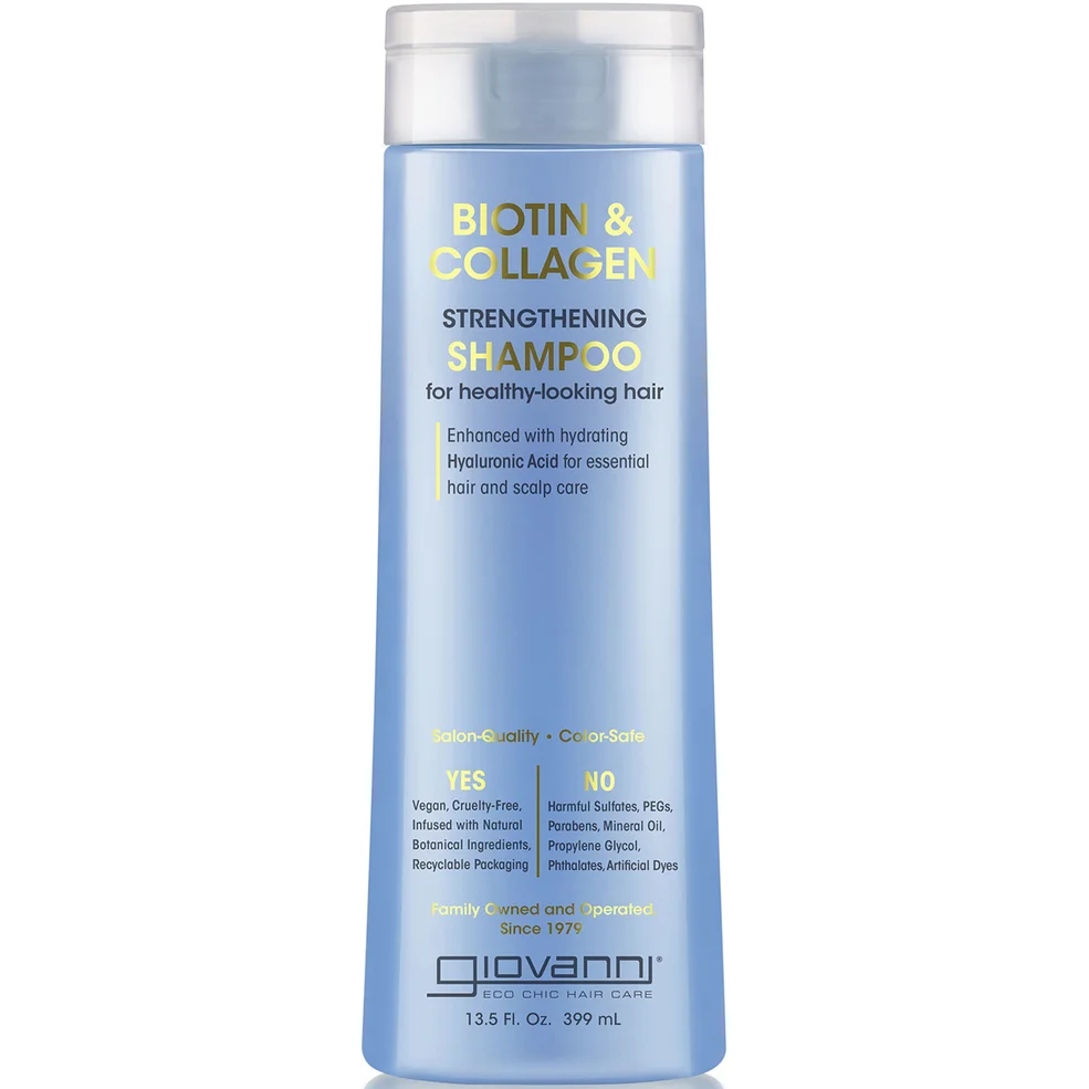 Giovanni Biotin & Collagen Strengthening Shampoo 399ml Imagen 1