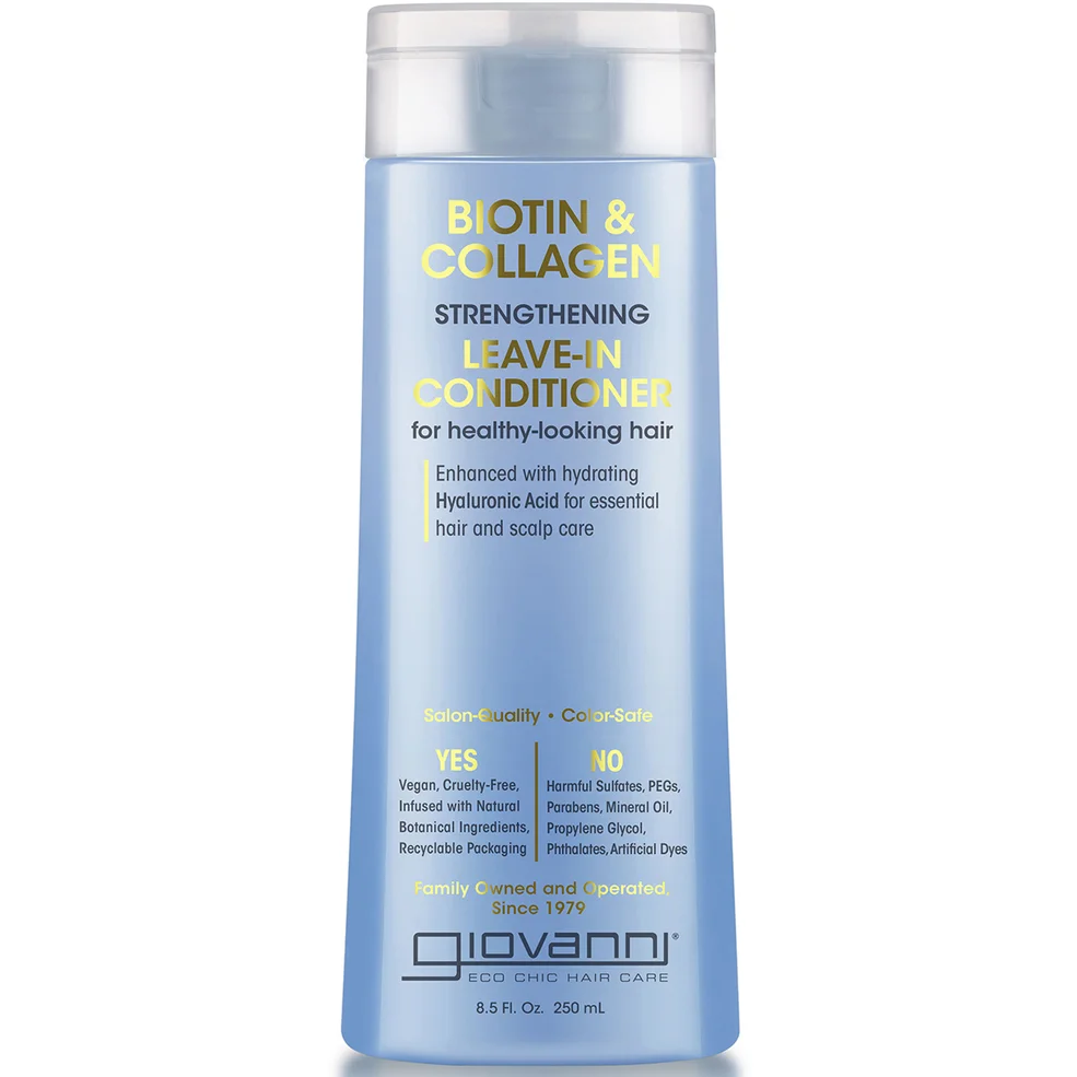 Giovanni Biotin & Collagen Strength Leave-in Conditioner 250ml Imagen 1