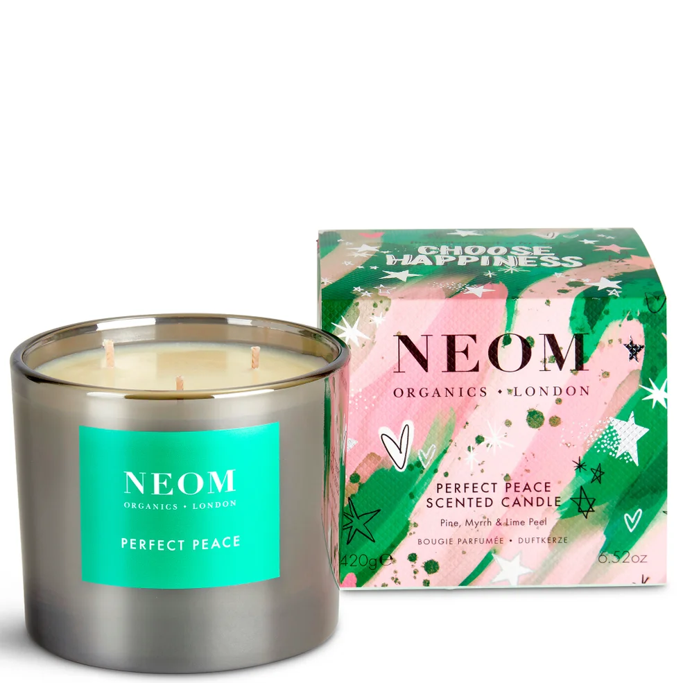 NEOM Perfect Peace 3 Wick Candle 420g Imagen 1