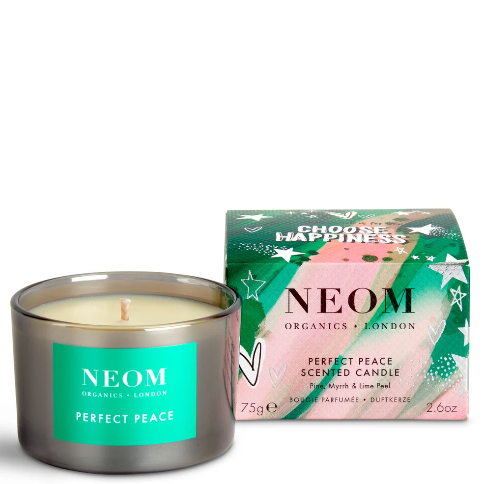 NEOM Perfect Peace Travel Candle 75g Imagen 1
