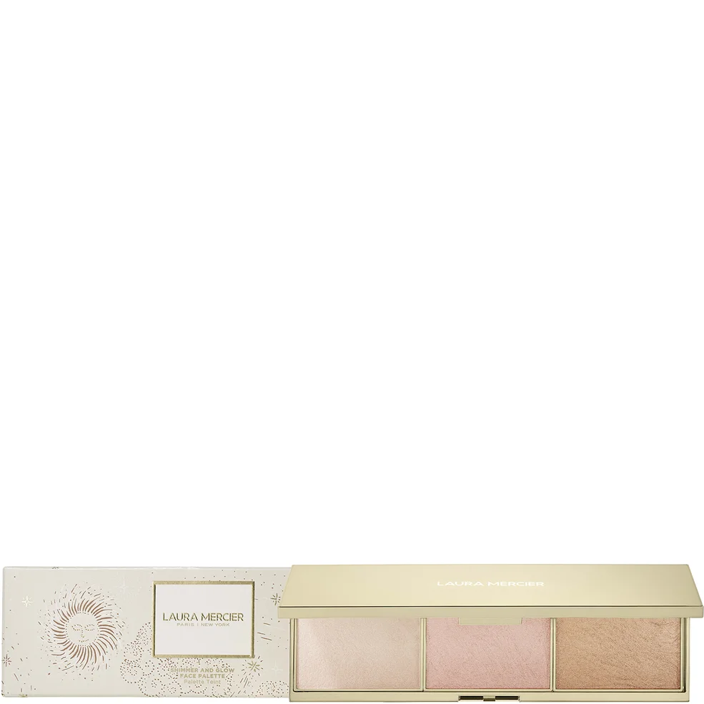 Laura Mercier Shimmer & Glow Face Palette - 3 x 11.5g Imagen 1
