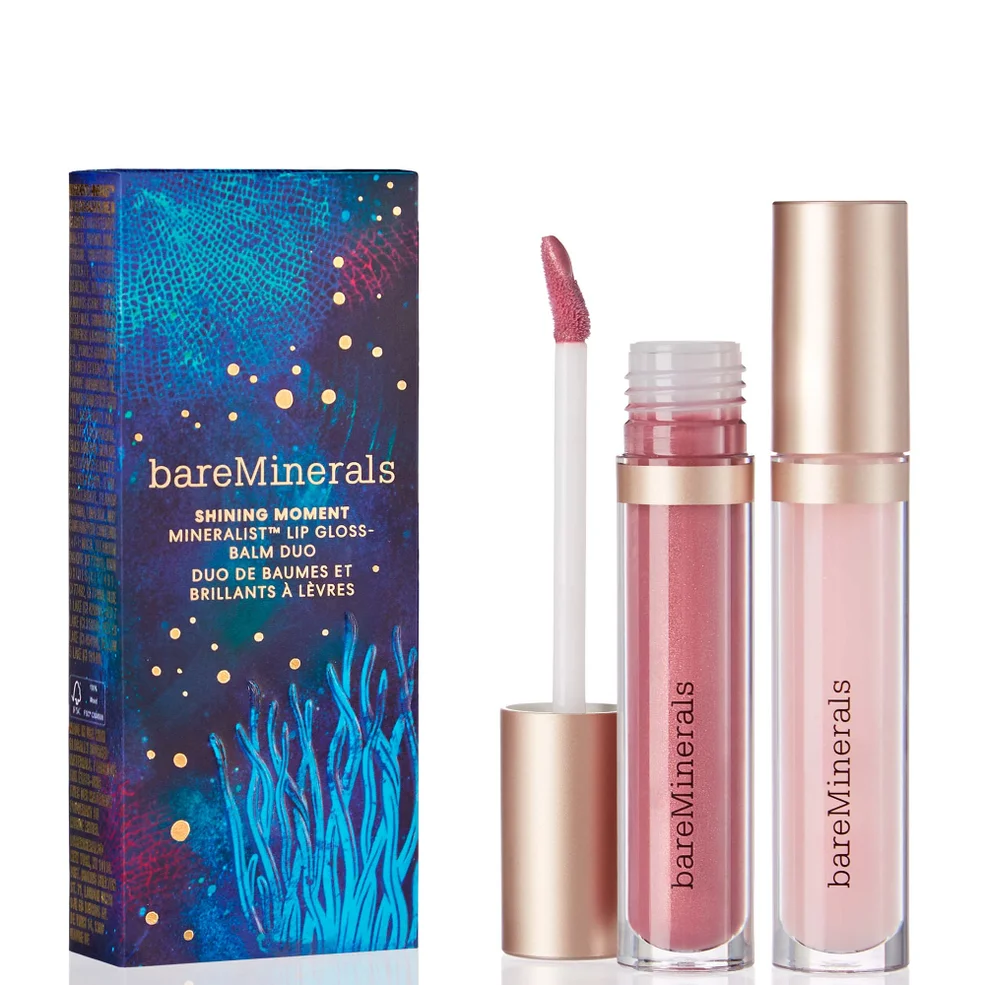 bareMinerals Holiday 2023 Mineralist Gloss-Balm Trio - Love, Clarity, Merry Imagen 1