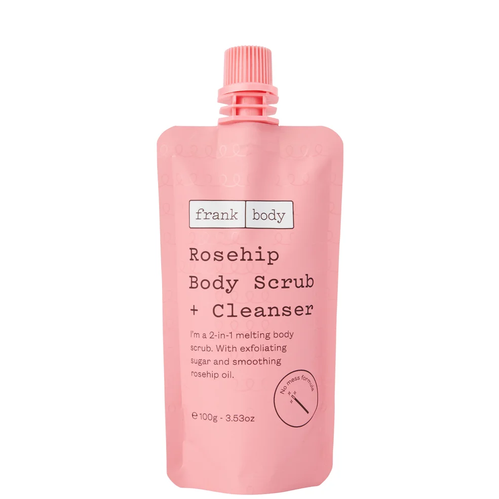 Frank Body Rosehip Body Scrub and Cleanser 100g Imagen 1