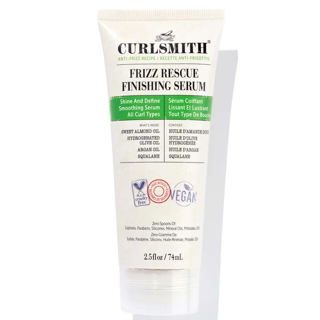 Sérum capilar Frizz Rescue Finishing Serum de Curlsmith de tamaño estándar 71 ml