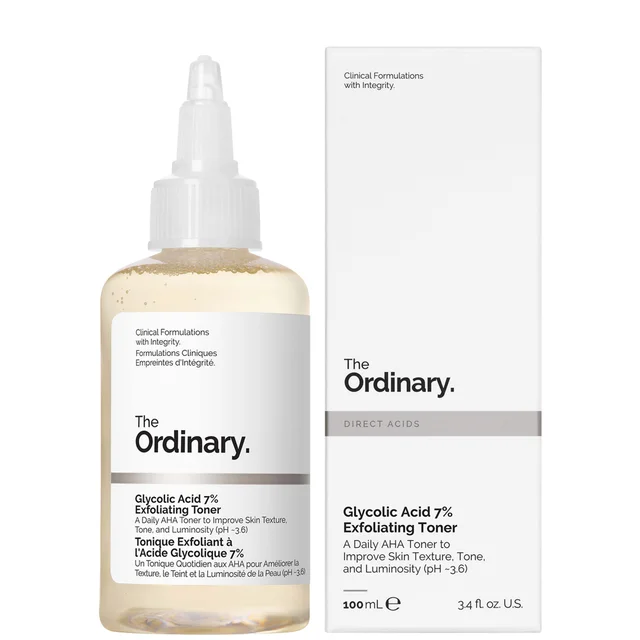 The Ordinary Ácido Glicólico 7% Tónico Exfoliante 100 ml