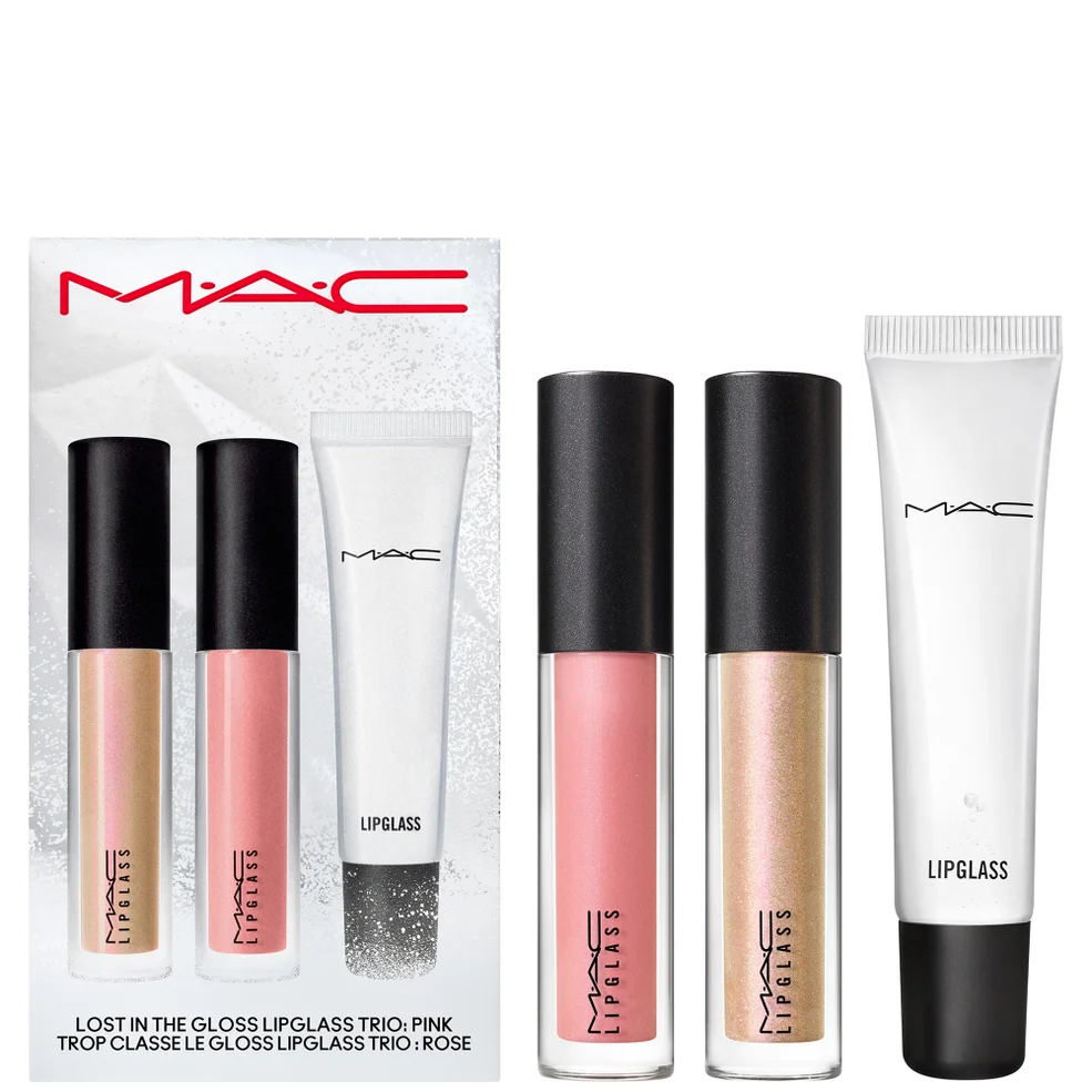 MAC Lost In The Gloss Lipglass Trio - Pink Imagen 1
