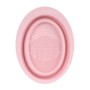 brushworks Silicone Makeup Brush Cleaning Bowl - undefined undefined