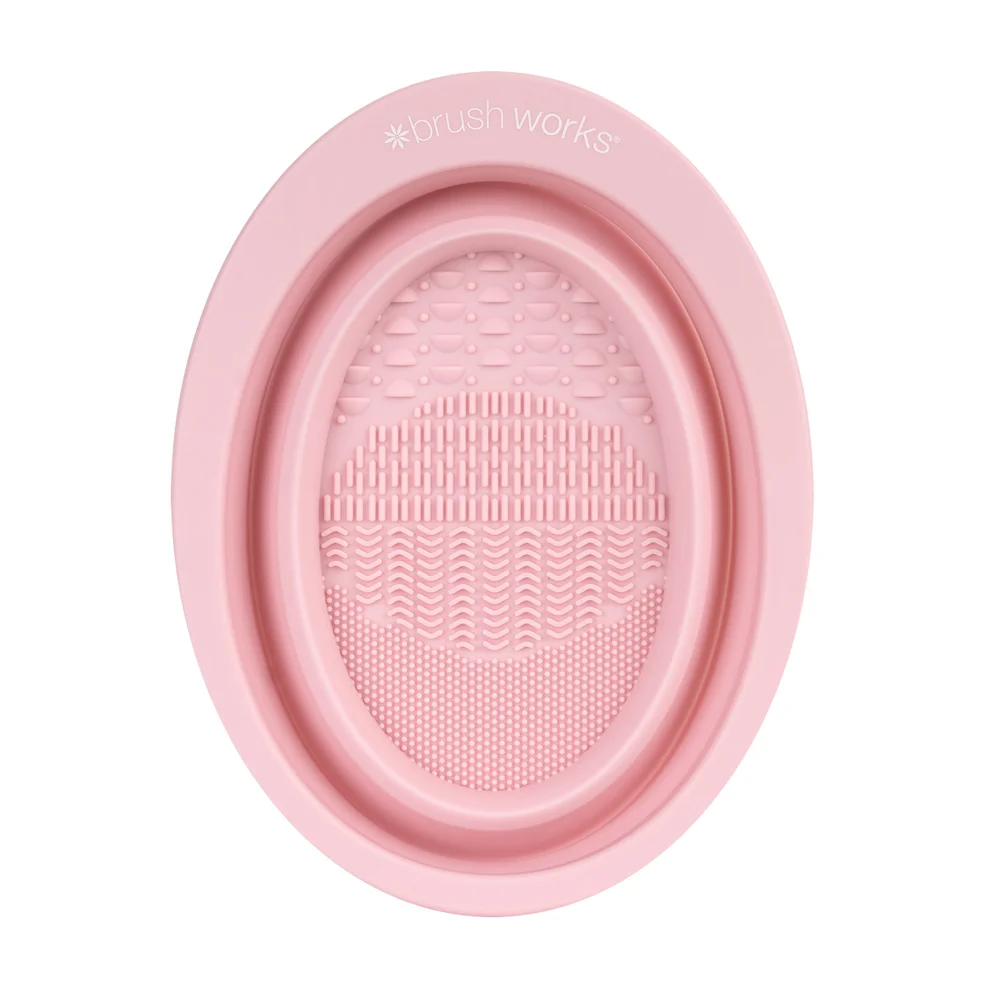 brushworks Silicone Makeup Brush Cleaning Bowl Imagen 1
