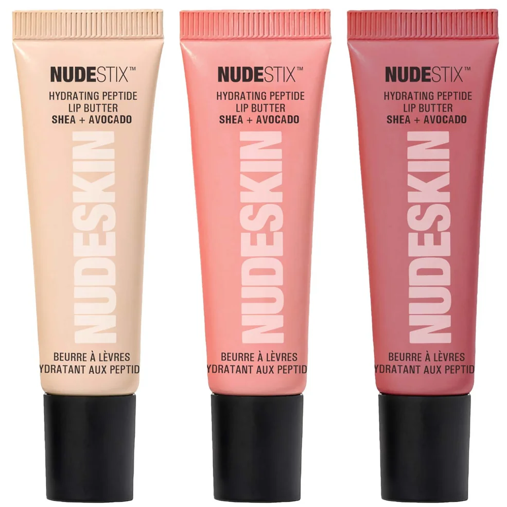 Set de bálsamos labiales con color Hydra-Peptide NUDESKIN de NUDESTIX Imagen 1
