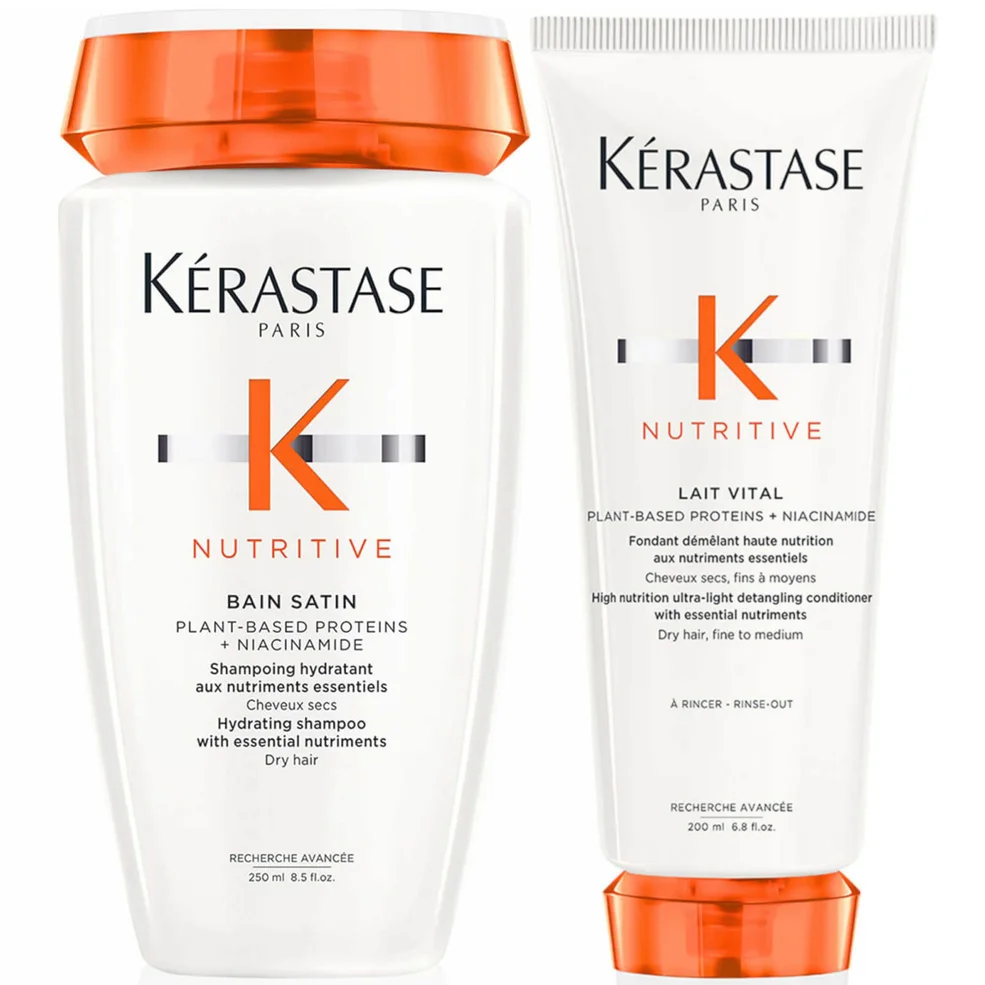 Kérastase Nutritive Nourish and Hydrate Shampoo and Conditioner Duo for Fine-Medium Dry Hair Imagen 1
