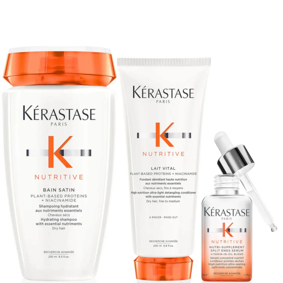 Kérastase Nutritive Root To Tip Hydrating Heroes Nourish and Smooth Bundle for Fine-Medium Dry Hair Imagen 1