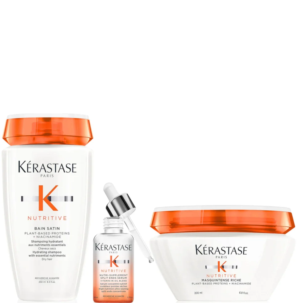 Kérastase Nutritive Root To Tip Hydrating Heroes Nourish and Smooth Bundle for Medium-Thick Very Dry Hair Imagen 1