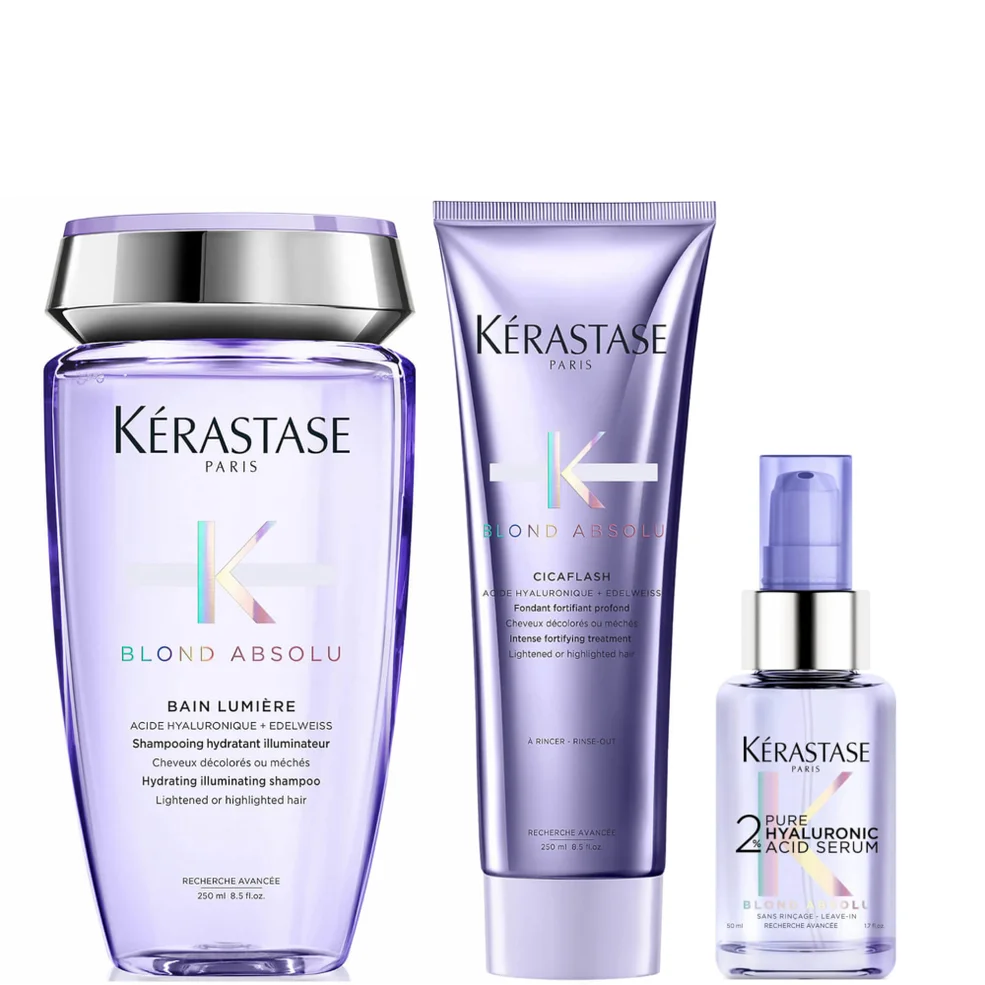 Kérastase Blond Absolu Illuminate, Condition and Hydrate Trio Imagen 1