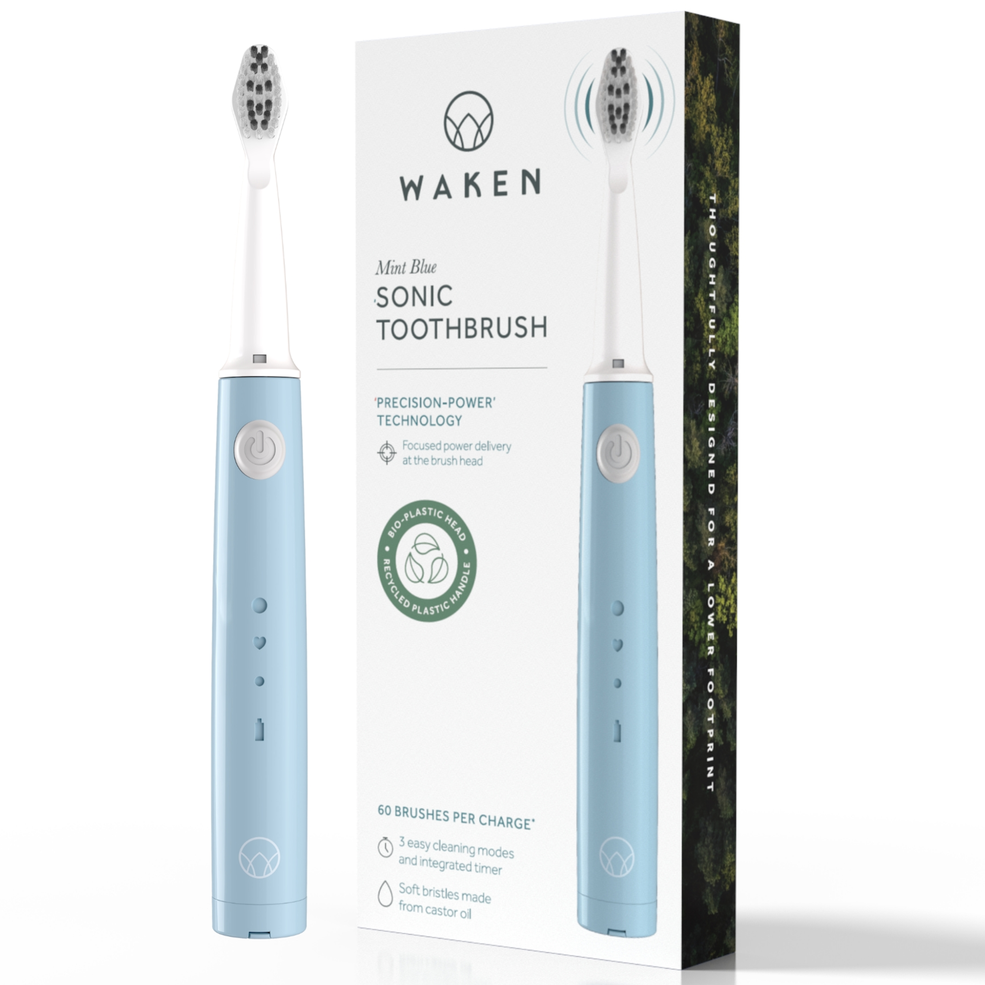 Waken Mouthcare Sonic Toothbrush Handle - Mint Blue Imagen 1