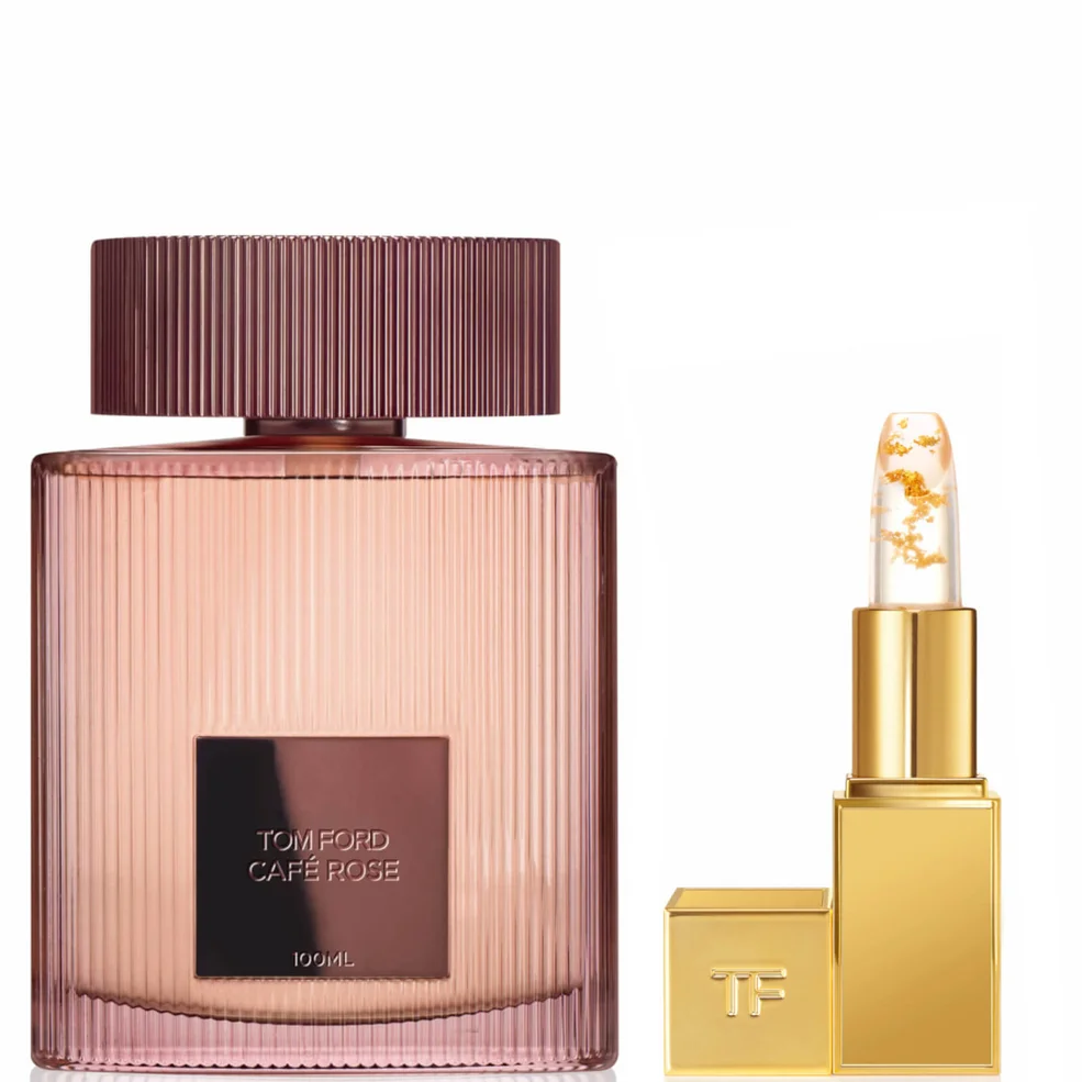 TOM FORD Café Rose Eau de Parfum 100ml and Lip Bundle Imagen 1