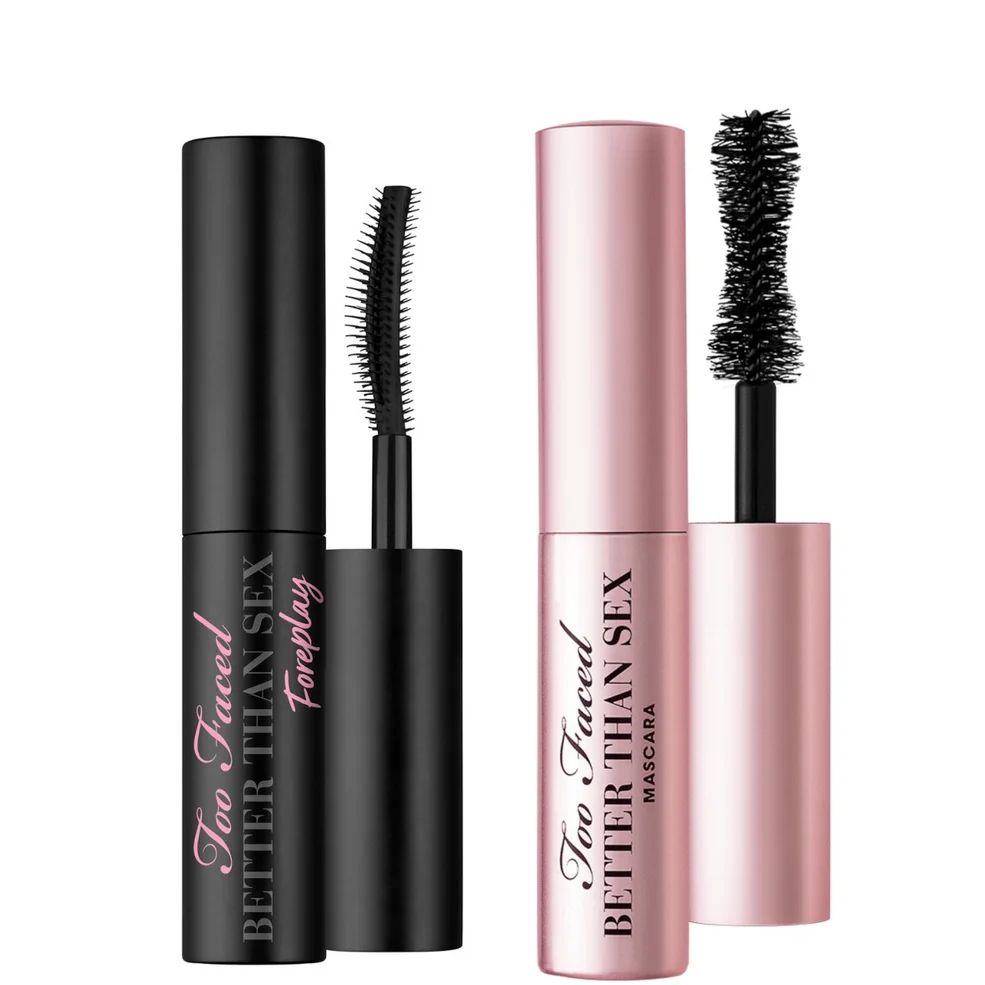 Too Faced Better Than Sex Travel-Size Foreplay Primer and Mascara Set Imagen 1