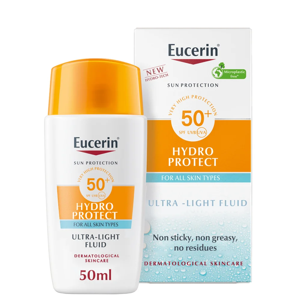 Eucerin Travel Size Sun Hydro Protect Face Fluid SPF 50 50ml Imagen 1