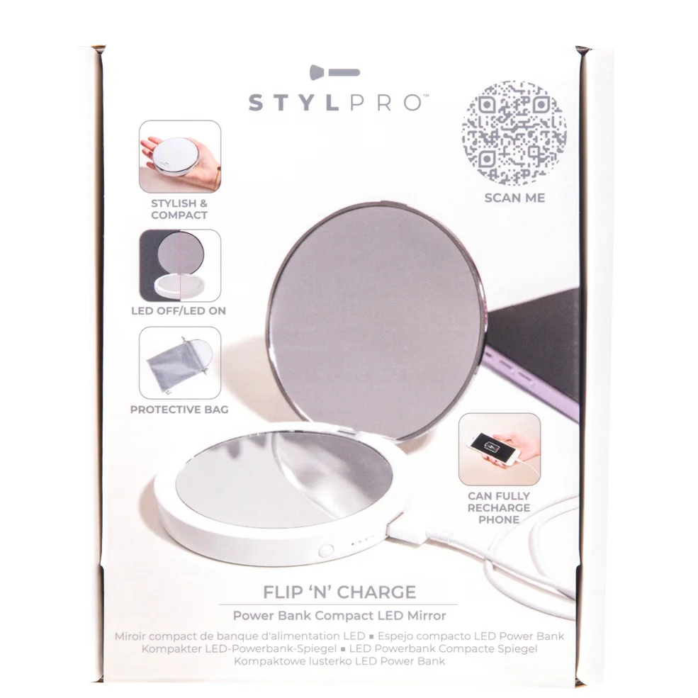 StylPro Flip 'N' Charge Mirror Imagen 1