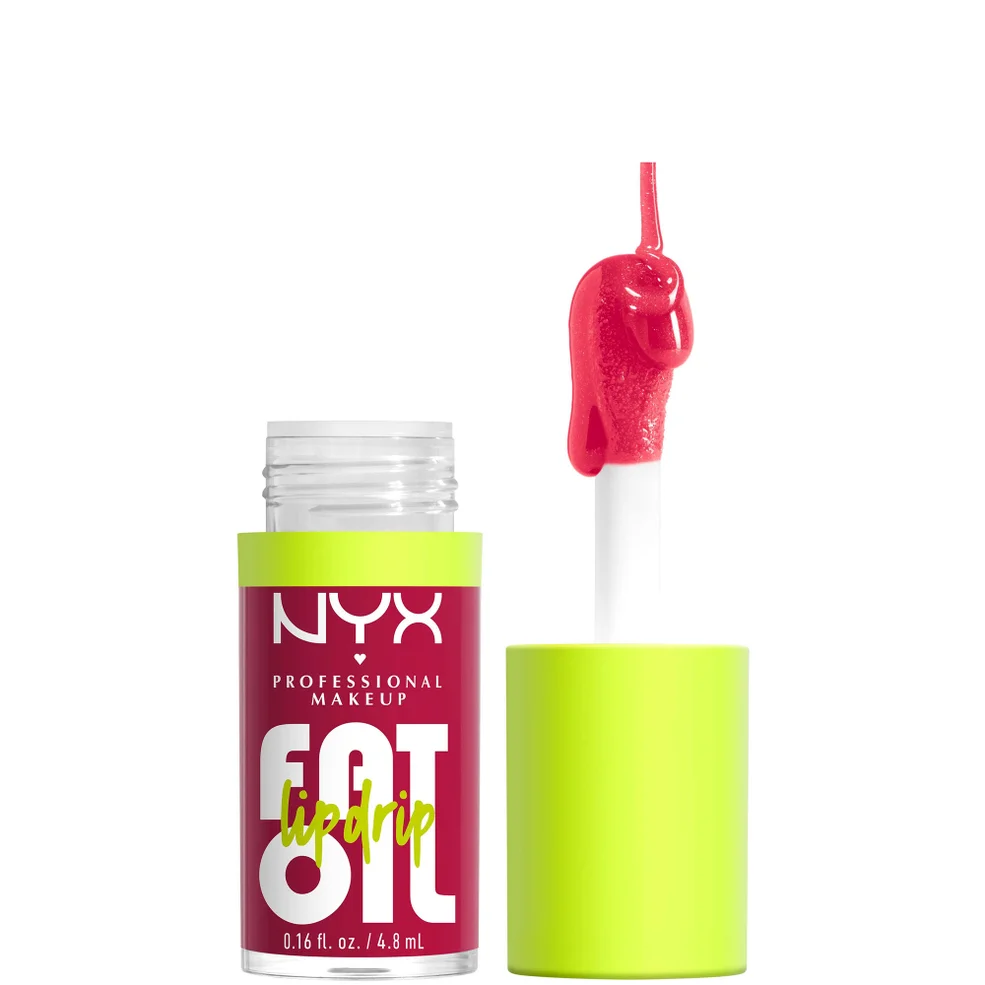 NYX Professional Makeup Fat Oil Lip Drip 12H Hydration Non-Sticky Finish Lip Gloss 4.8ml (Various Shades) Imagen 1