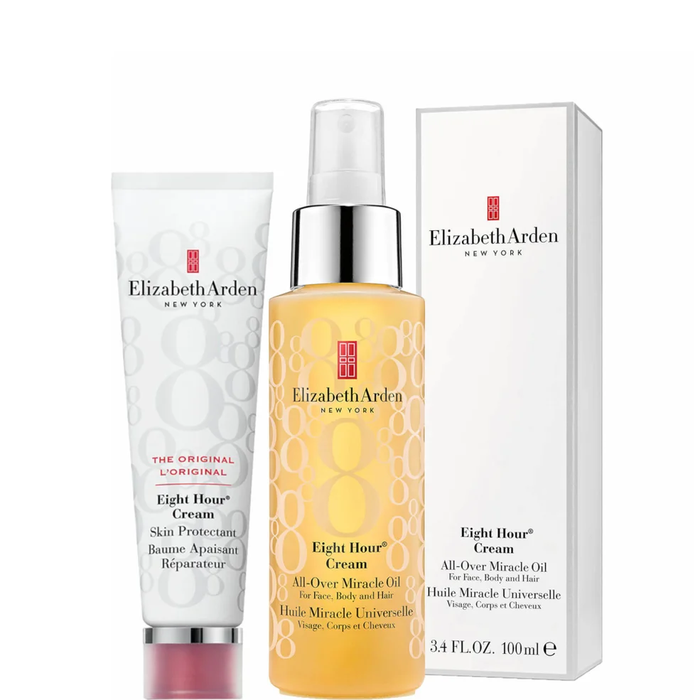 Elizabeth Arden Eight Hour Skin Protectant and All-Over Miracle Oil Set Imagen 1
