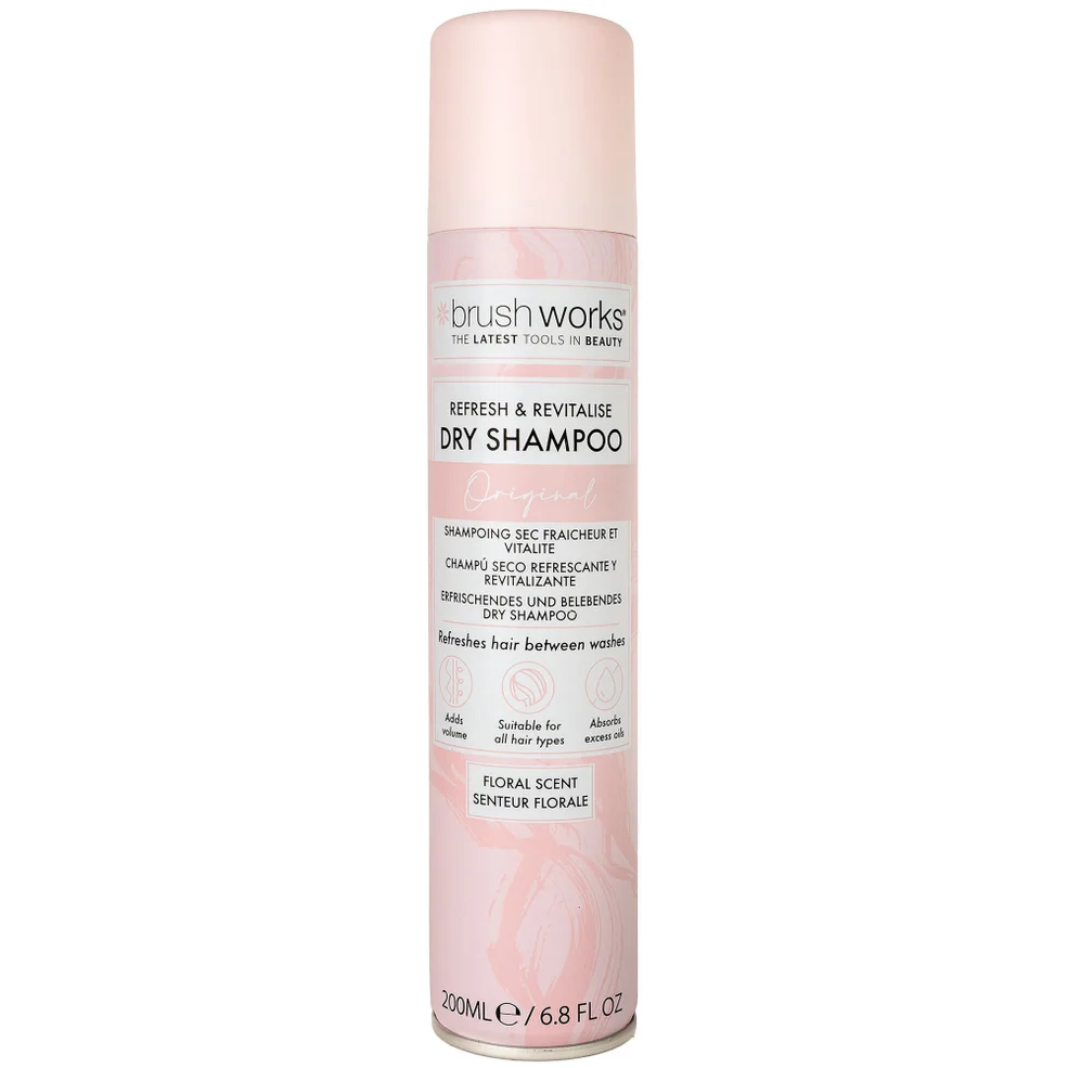 brushworks Refresh & Revitalise Floral Dry Shampoo 200ml Imagen 1