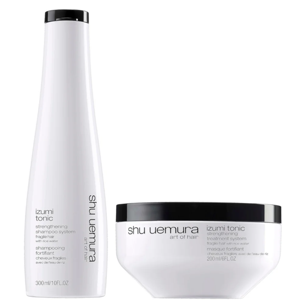 Shu Uemura Art of Hair Izumi Tonic Rice Water Shampoo and Hair Mask Routine Imagen 1