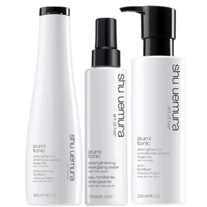 Shu Uemura Art of Hair Izumi Tonic Rice Water Shampoo, Conditioner and Hair Tonic Water Routine - undefined undefined