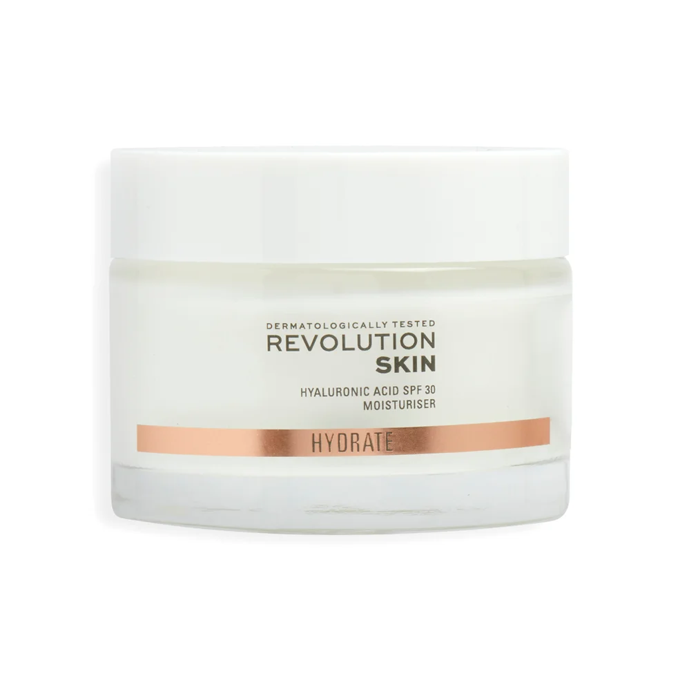 Revolution Skin Hyaluronic Acid SPF 30 Moisturiser 50ml Imagen 1