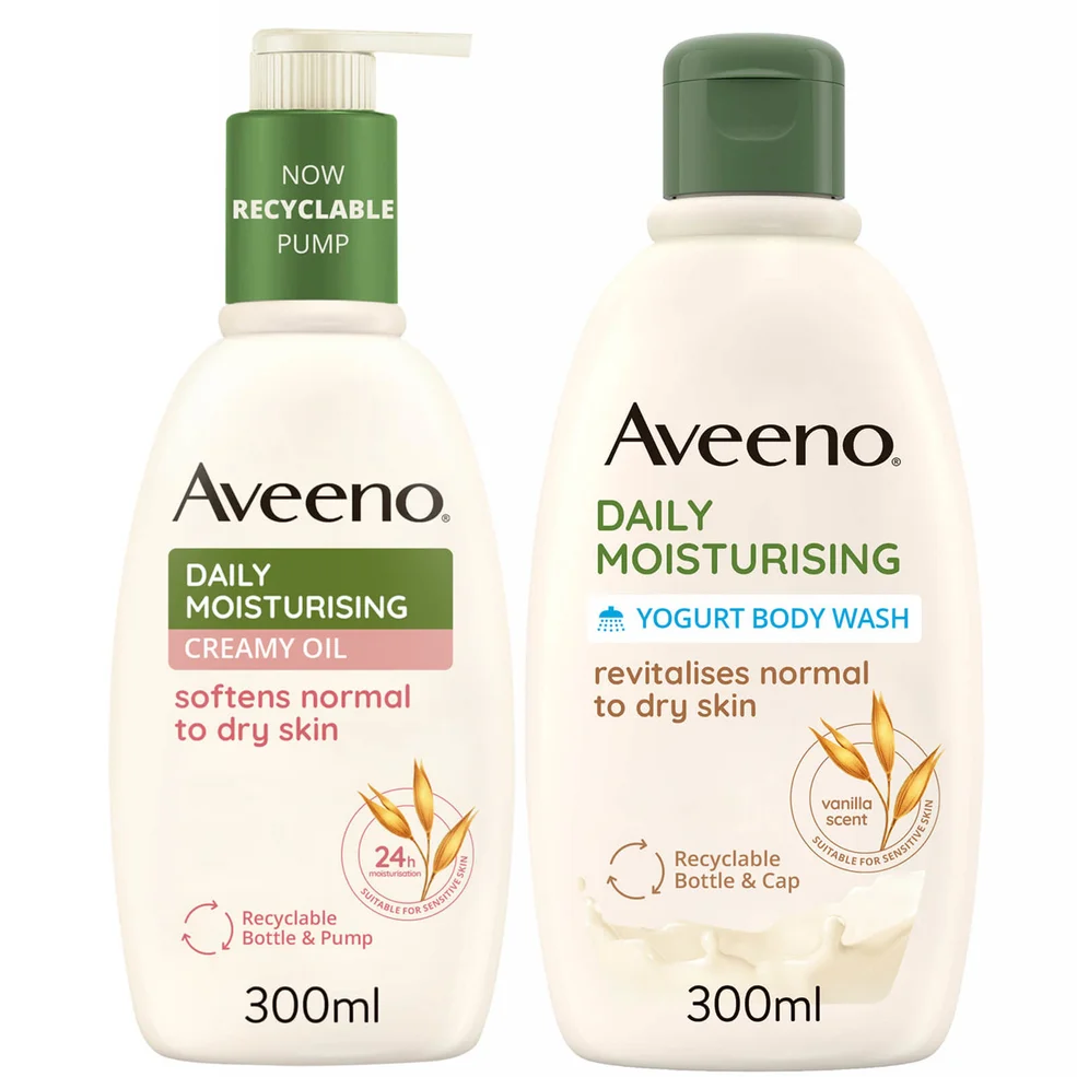 Aveeno Scented Body Moisturising Duo Imagen 1