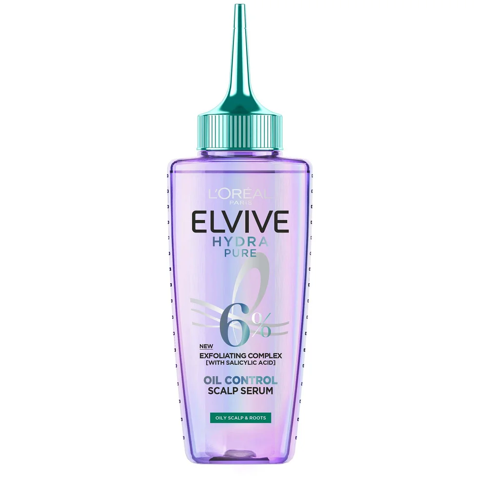 L'Oréal Paris Elvive Hydra Pure Exfoliating Pre-Shampoo Scalp Serum with Salicylic Acid for Oily Scalp and Roots 102ml Imagen 1