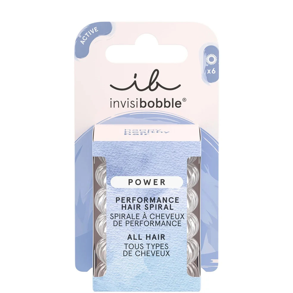 invisibobble Power Hair Tie Crystal Clear - Pack of 6 Imagen 1
