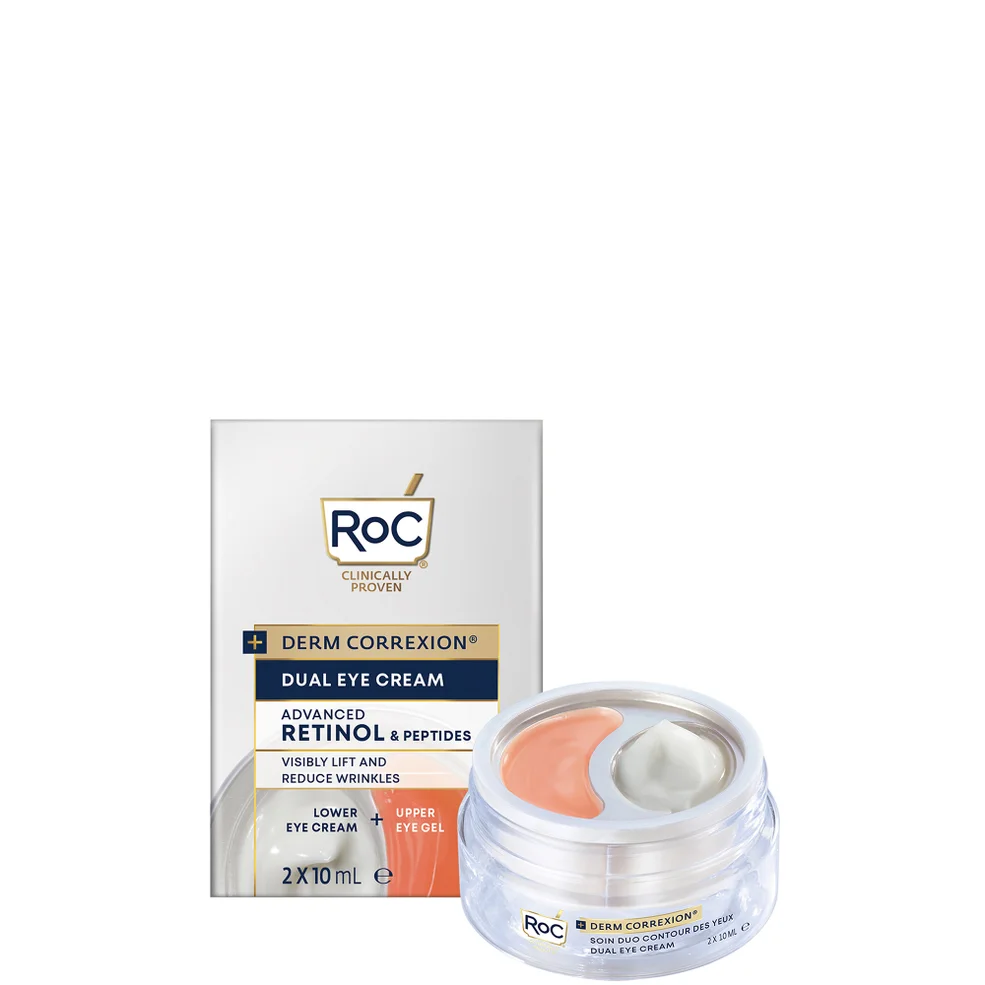 RoC Skincare Derm Correxion Dual Eye Cream 2 x 10ml Imagen 1