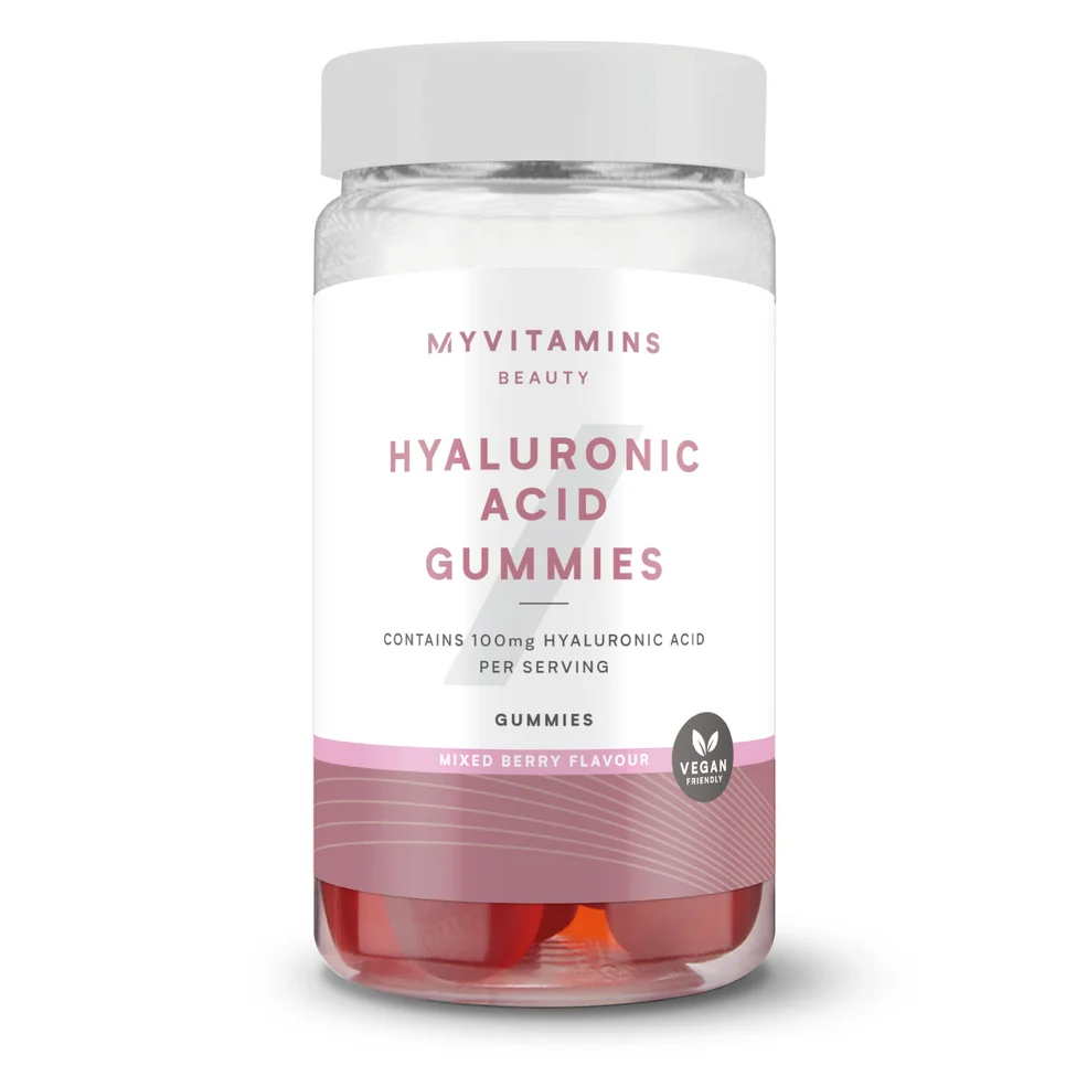 Myvitamins Hyaluronic Acid Gummies, Mixed Berries, 60 Gummies Imagen 1