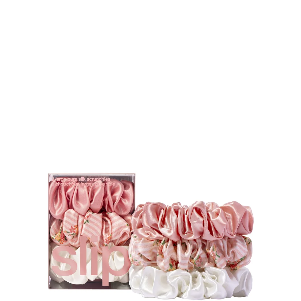 Slip Pure Silk Large Scrunchies - Petal Imagen 1