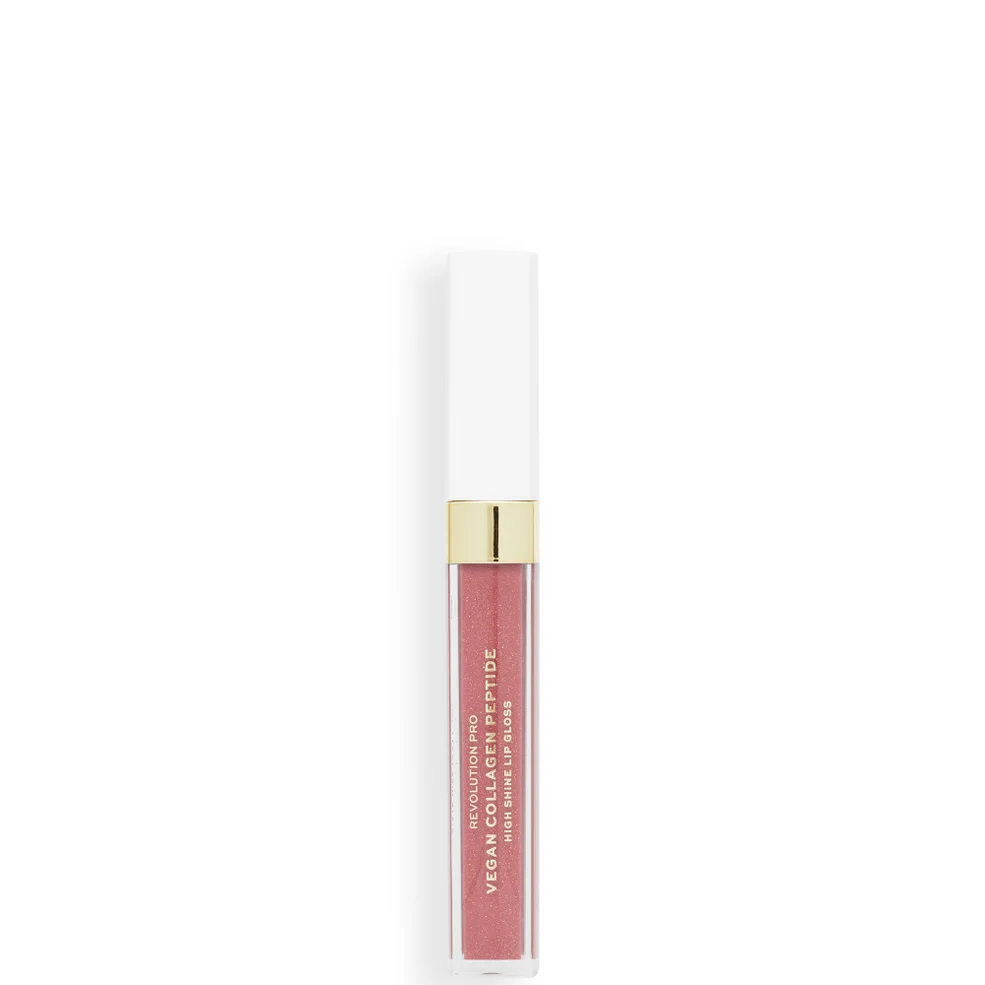 Revolution Pro Vegan Collagen Peptide High Shine Lip Gloss 4ml (Various Shades) Imagen 1
