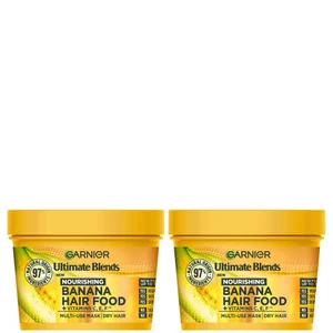 Garnier Ultimate Blends Banana 3-in-1 Dry Hair Mask Duo - undefined undefined