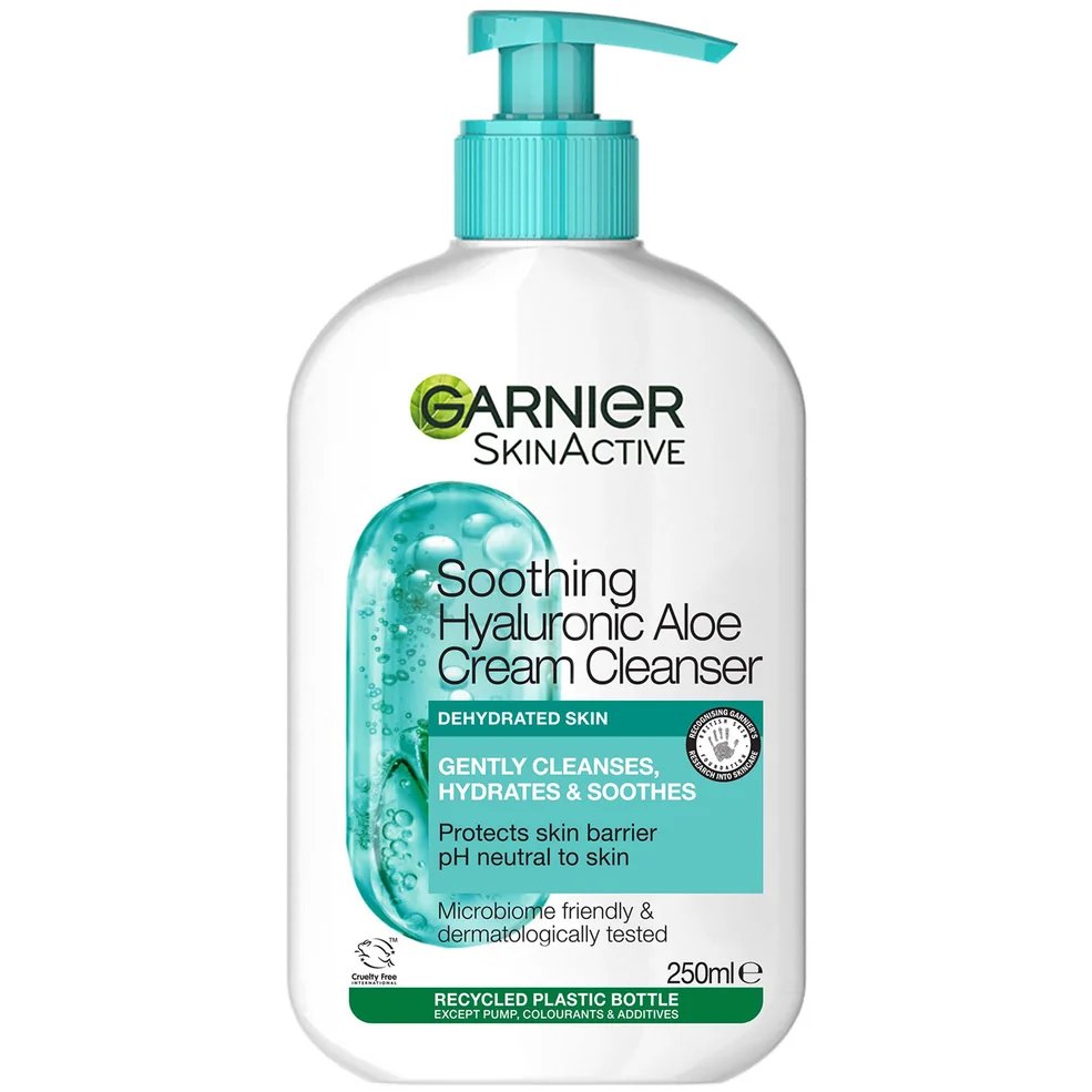 Garnier Skin Active Hyaluronic Aloe Soothing Cream Cleanser 250ml Imagen 1