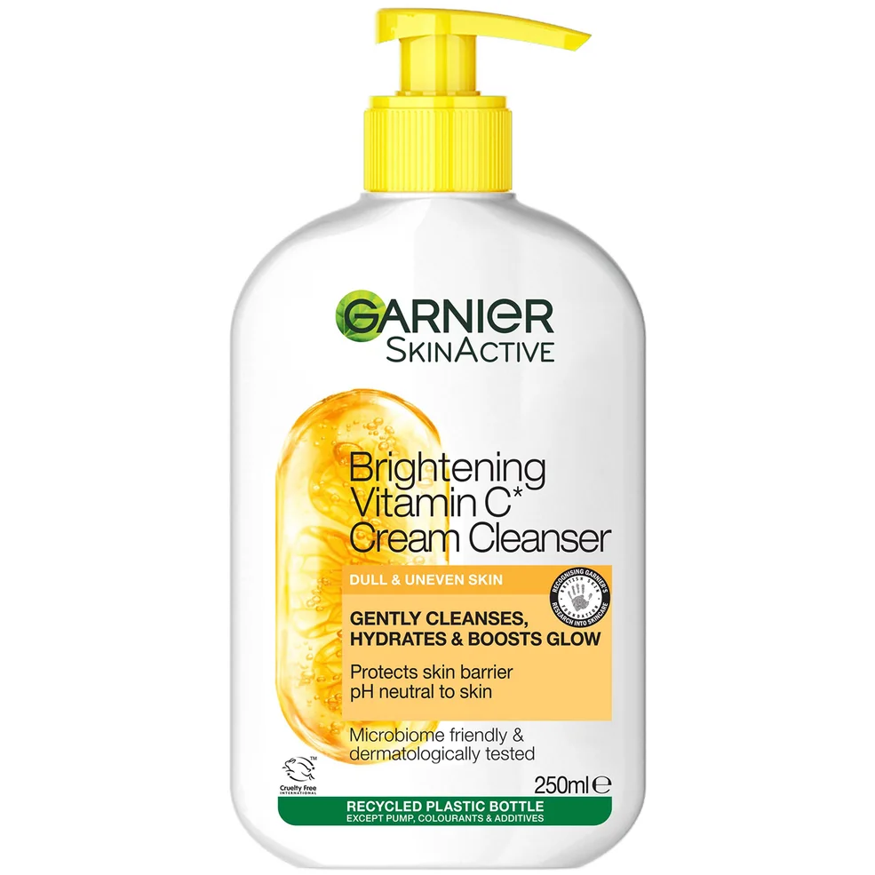 Garnier Skin Active Vitamin C Brightening Cream Cleanser 250ml Imagen 1