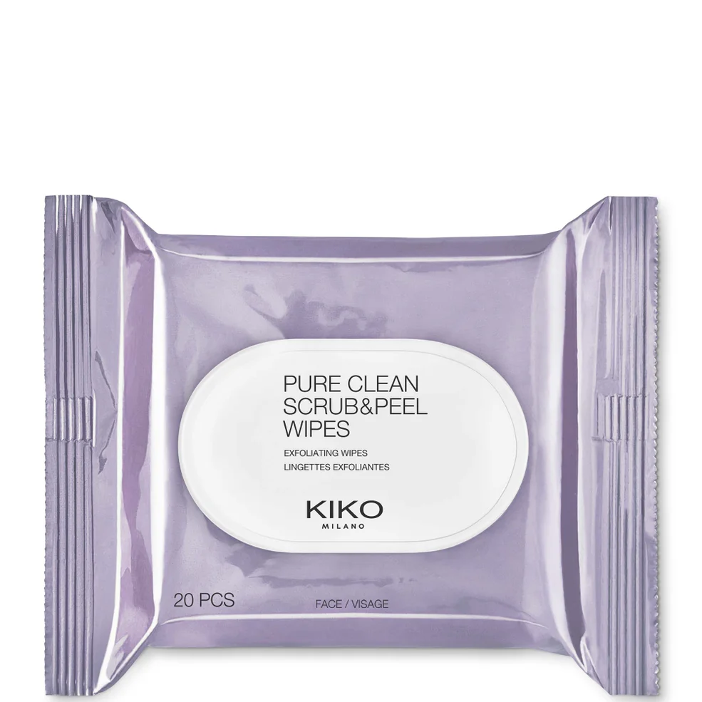 KIKO Milano Pure Clean Scrub & Peel Wipes Imagen 1