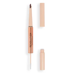 Makeup Revolution Fluffy Brow Duo Blonde - Shade Medium Brown