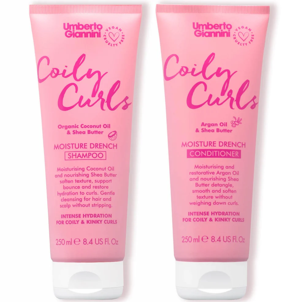Umberto Giannini Coily Curls Shampoo and Conditioner Duo Imagen 1
