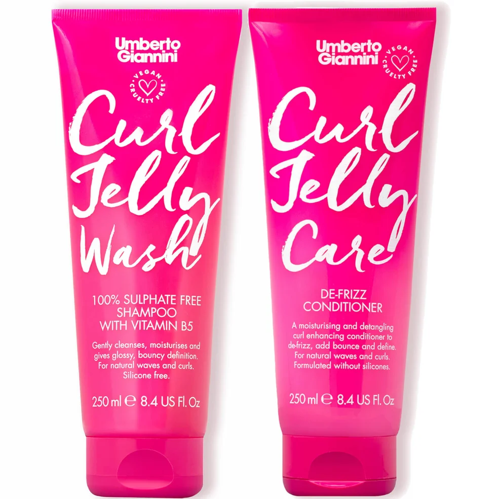 Umberto Giannini Curl Jelly Shampoo and Conditioner Duo Imagen 1