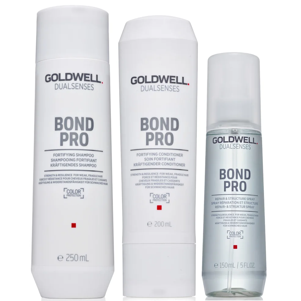 Goldwell Dualsenses BondPro+ Hair Bond Boosting Trio Imagen 1