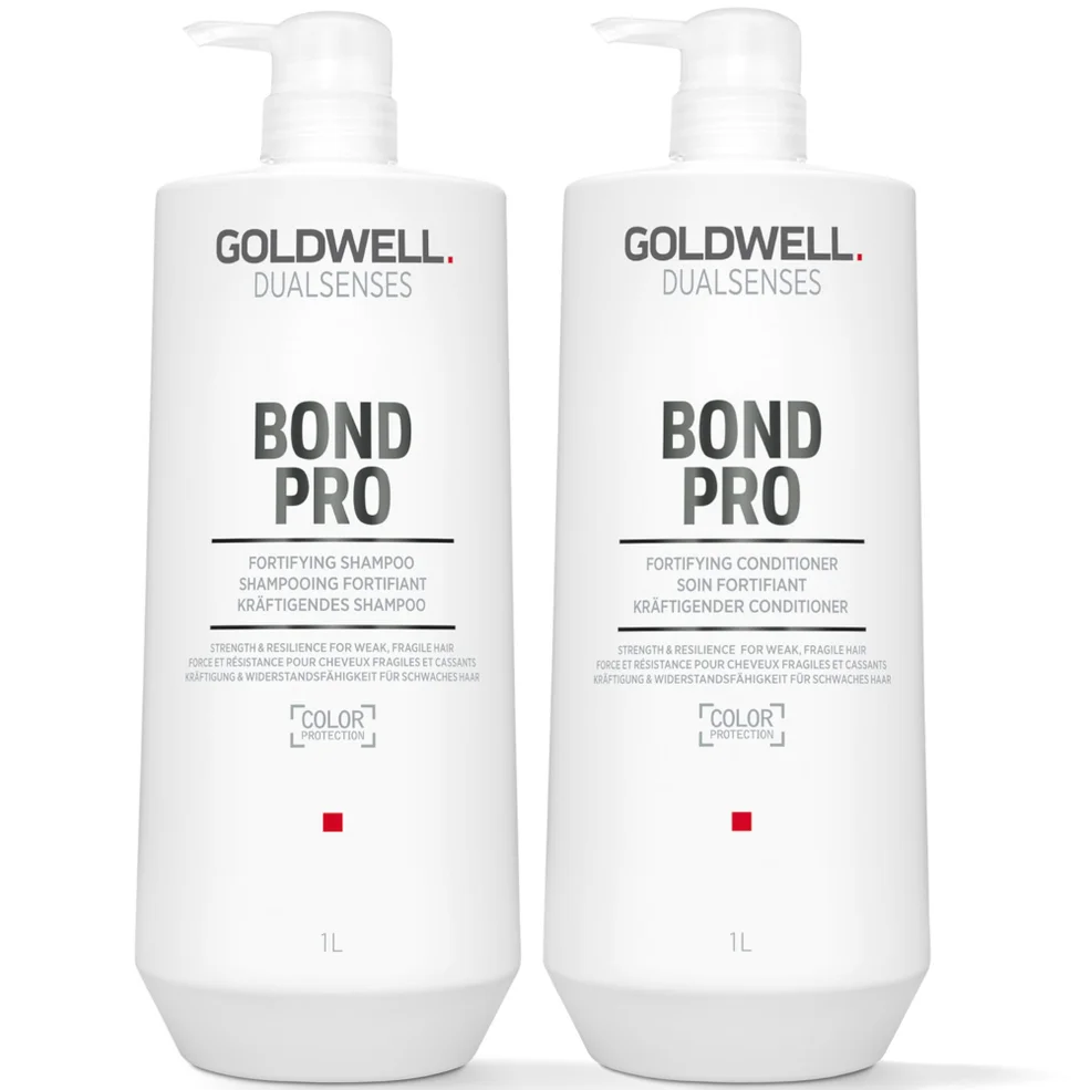 Goldwell Dualsenses BondPro+ Shampoo and Conditioner 1L Duo Imagen 1