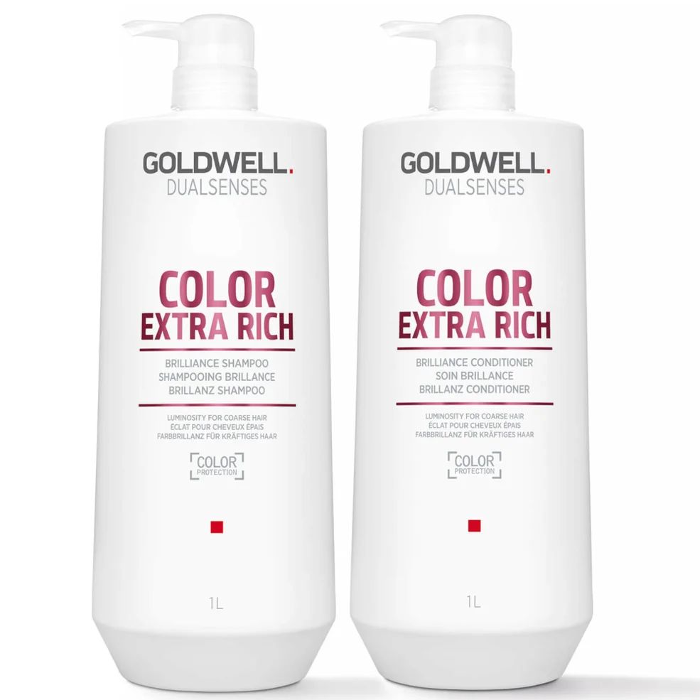 Goldwell Dualsenses Color Brilliance Extra Rich Shampoo and Conditioner 1L Duo Imagen 1