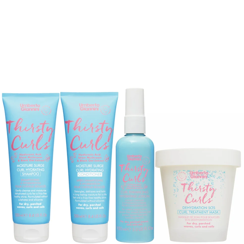 Umberto Giannini Thirsty Curls Hydration Bundle Imagen 1