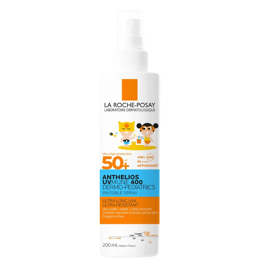 La Roche-Posay Anthelios UVMune 400 Dermo-Pediatrics Invinsible Spray Kids SPF 50+ 200ml Imagen 1