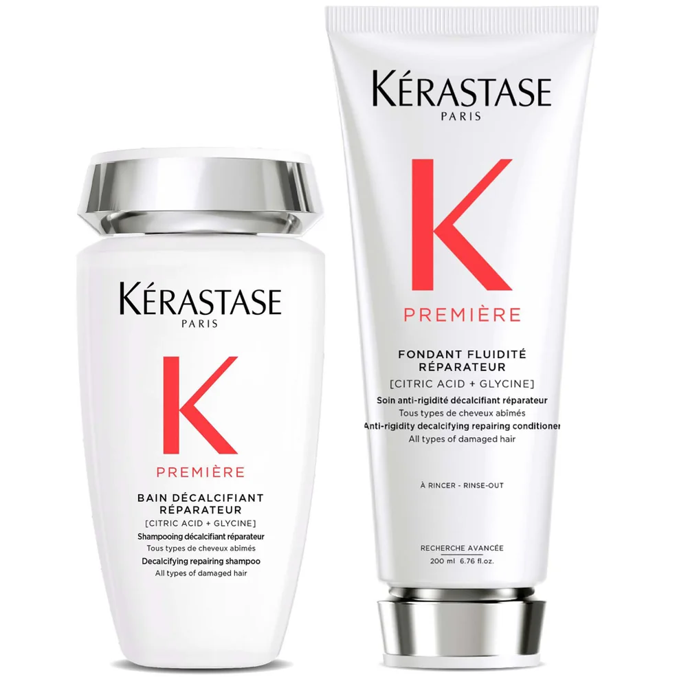 Kérastase Première Decalcifying Repairing Shampoo and Conditioner Duo for Damaged Hair with Pure Citric Acid and Glycine Imagen 1