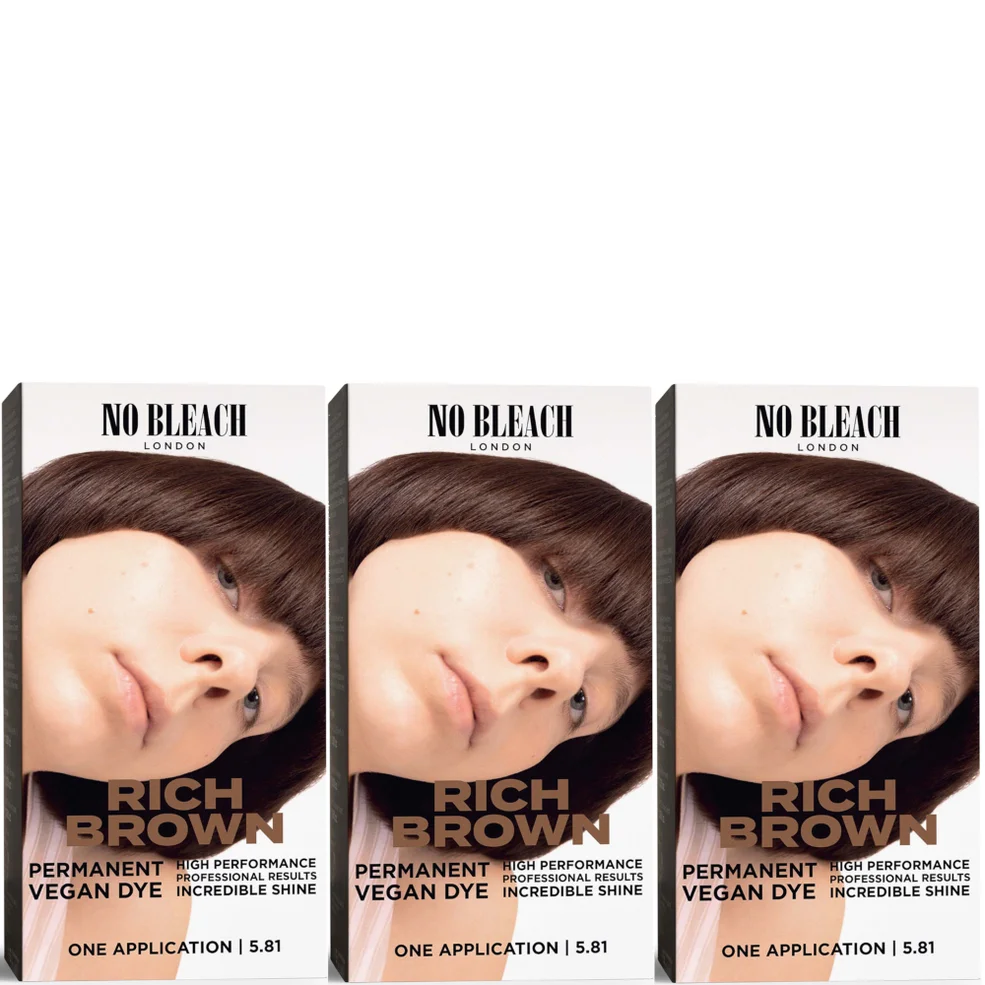 BLEACH LONDON Rich Brown Permanent Kit Trio Imagen 1