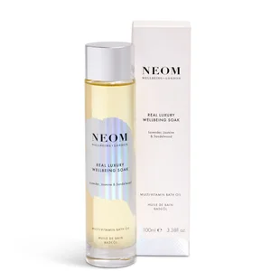 NEOM Real Luxury Wellbeing Soak Multi-Vitamin Bath Oil 100ml - undefined undefined